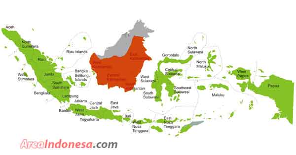 Pulau Kalimantan Indonesia