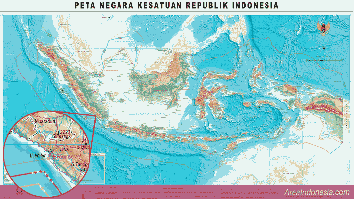 Map of Indonesia