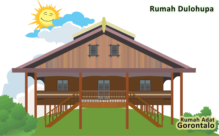 Dulo Traditional House - Gorontalo Traditional House