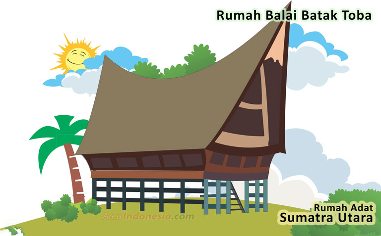 Balai Batak Toba Rumah Adat Sumatra Utara