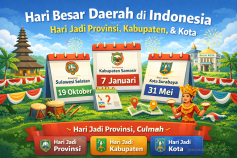 hari besar daerah di indonesia